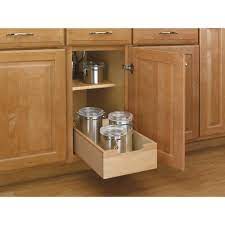 Shelfgenie pull out shelving solutions. Natural Rev A Shelf 4wdb 12 Small Wood Base Cabinet Pull Out Drawer Home Kitchen Storage Organization