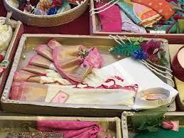 Bridal makeup packing ideas | cosmetic wedding tray by papri | biyer totto sajano. Totto Decoration In Kolkata