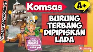 Mengharapkan sesuatu barang atau hasil yang belum pasti akan dapat memilikinya tetapi sudah di rencana akan isteri en zahir sempat menyindir akan suaminya yang seperti burung terbang dipipiskan lada kerana belum sempat dijual barang dagangan itu. Animasi Komsas Prosa Tradisional Burung Terbang Dipipiskan Lada Sinopsis Tema Perwatakan Nilai Youtube