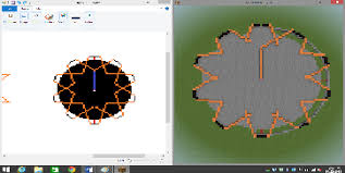 It should be, at most, 1/3 the length of the circle's diameter. How To Make Gears