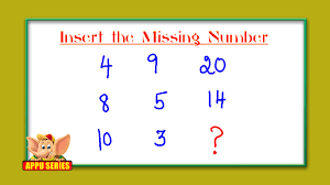 test your iq find the missing number