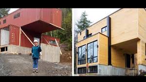 Ya en el interior del contenedor, un trasdosado de 50 mm complementaría el aislamiento de la envolvente. Super Casa Con Contenedores Maritimos 1 Youtube