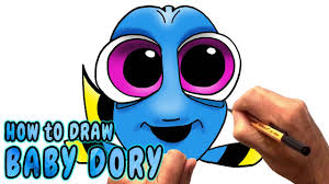 By ◭ lucas annunziata ◮. How To Draw Baby Dory From Finding Dory Drawingnow