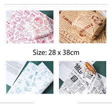Plastik pembungkus parcel, plastik motif transparan dan polos dalam bentuk lembaran untuk membungkus parcel atau bingkisan hadiah. 100pcs Lot Wax Paper Food Grade Grease Paper Food Wrappers Wrapping Paper For Bread Sandwich Burger Fries Oilpaper Baking Tools Baking Pastry Tools Aliexpress
