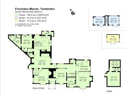 Finchden Manor Floor Plan 1 Floor Plans House Plans How To Plan