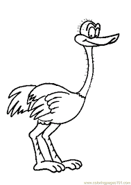 Has been added to your cart. Ostrich1 Coloring Page For Kids Free Ostrich Printable Coloring Pages Online For Kids Coloringpages101 Com Coloring Pages For Kids