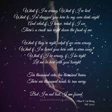 What If I Be Wrong Lyrics I Was Wrong Quotes