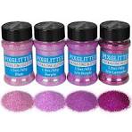 Amazon.com: PIXGLITTER 4 Colors Fine Glitter Powder, Craft ...