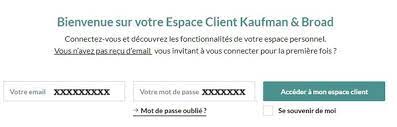 Séance, carnet d'ordres, historique et actualités kaufman & broad sa. Comment Se Connecter A Mon Espace Client Kaufman En Ligne