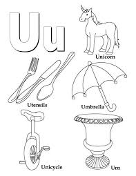 It is best suited for children above 4 years. Letter U 1 Coloring Page Free Printable Coloring Pages For Kids