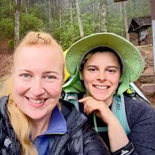 Mags dropped off Little Bird at the trailhead today. It's a sad day for us  at Stanimal's Around the Bend, since we captured her here for a few days as  she was