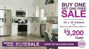 cabinets to go buy one get one free