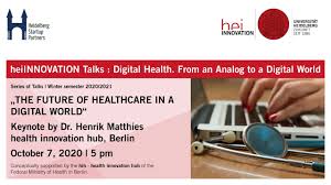 Digital Health From An Analog To A Digital World Heidelberg University