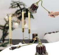 EHJRE Candle Snuffer Candle Accessory Zinc Alloy Vintage ...