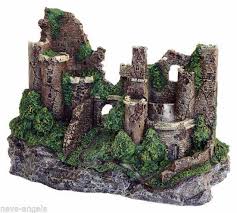 Large Rustic Castle Ruins Aquarium Decoration Fish Tank Ornament 29cm Fish Tank Decorations Aquarium Decorations Aquarium Ornaments