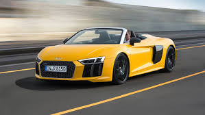 The audi r8 v10 quattro sports car combines pure aesthetics with performance and torque. New Audi R8 V10 Spyder Priced At 179 000 In Europe