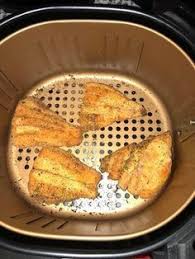Carefully remove the air fryer basket from the preheated fryer and lightly spray it with the cooking spray. Air Fryer Fish Recipe Air Fryer Fish Air Fryer Recipes Easy Air Fryer Fish Recipes