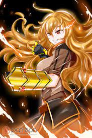 Fantasy art, yang xiao long, rwby. My Fanart Of Yang Xiao Long Kimmy77 Rwby