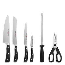Wusthof Classic Ikon 7 Piece Knife Block Set Sur La Table In 2020 Knife Block Set Knife Block Cookware Sale