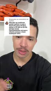 Respondendo a @Isabela Mudei o horário e to com 0 cancelamentos.