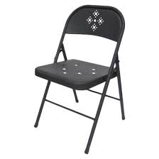 Steel Folding Chair Black Pdg Folding Chair Durable Chairs Chair