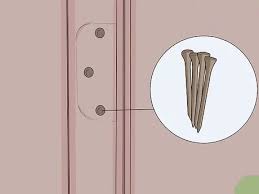 Do you really have to remove the. Easy Ways To Repair A Loose Wood Screw Hole For A Hinge Wikihow