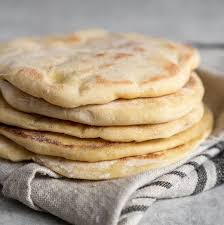 Homemade Pita Bread Just 5 Ingredients Sweet Simple Vegan Recipe Homemade Pita Bread Food Recipes