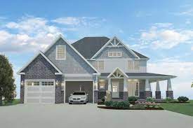 Plan 77641fb 4 Or 5 Bedroom Home Plan With Wraparound Porch And Walkout Basement Porch House Plans Garage House Plans Basement House Plans