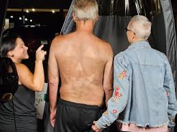 Thanks to Bill Yeagle for being a great sport in the Tans for Cans ...