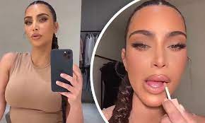A wide variety of a k lip gloss options are available to you, such as liquid, gel and stick.you can also choose from cosmetics, a k lip gloss,as well as from plastic, {2}, and {3}. Kim Kardashian Shows Fans Her Trick For Making Her Lips Look Even Bigger Daily Mail Online