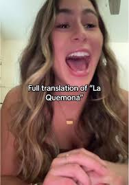I can’t say I’m surprised by these lyrics anymore😭 #spanishtiktok  #languagelearning #traduccion #englishtranslation #laquemona