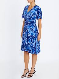 Women's Jersey Dress in Blue | Shelly