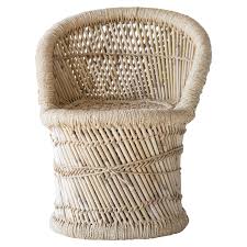 3r Studios Bamboo And Woven Rope Tropical Childrens Chair Walmart Com Kids Chairs Childrens Chairs Bamboo Chair