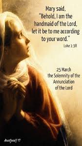Lenten Reflection 25 March Today Mary Became God S Heaven For Us Oday We Step Out Of Lent In One Way W Annunciation Blessed Mother Mary Blessed Mother