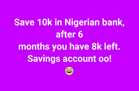 I have a life hack, i keep about 30% of the emergency fund in a simple savings account, and i transfer the rest to an account that brings higher returns. Save N10 000 In A Nigerian Bank After 6 Months Only N8 000 Left Investment Nigeria