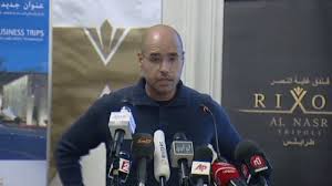 معمر القذافي ، رئيس الدولة الليبي ، يلقي خطابه الأول كرئيس للاتحاد الأفريقي في القاعة العامة لمبنى الأمم المتحدة في أديس أبابا، إثيوبيا، خلال قمة الاتحاد الأفريقي الثانية عشرة في 2 فبراير 2009. Ù†Ø¨Ø°Ø© Ø¹Ù† Ø³ÙŠÙ Ø§Ù„Ø¥Ø³Ù„Ø§Ù… Ø§Ù„Ù‚Ø°Ø§ÙÙŠ Bbc News Ø¹Ø±Ø¨ÙŠ