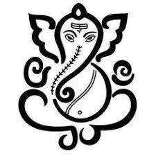 Black White Images Of Ganesh Resultado De Imagen De Elephant Hindu Design Hindu Wedding Cards Wedding Symbols Online Wedding Cards