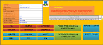 Buku absensi harian adalah daftar hadir yang akan mencatat tingkat kehadiran siswa setiap harinya. Format Daftar Hadir Guru Terbaru