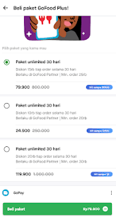 Banyak promo & voucher gratis seperti promo awal & akhir tahun, imlek, valentine, ramadhan, lebaran yang dimaksud kode promo go food yaitu suatu kode unik resmi dari layanan gofood gojek untuk. Cara Beli Paket Langganan Gofood Plus Terbaru 2020 Go Bizz Com