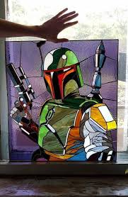 Personalized Stained Glass Window Star Wars Wall Art Etsy Star Wars Wall Art Geek Wall Art Etsy Wall Art