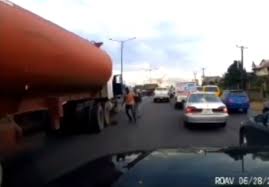 The lagos state government has called for the arrest of the owner of the tanker whose content was spilt on otedola bridge a few weeks ago causing the loss of hundreds of lives and properties. Video From A Dashboard Cam Showing Moments Before The Otedola Bridge Tanker Explosion