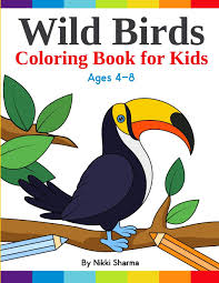 Select from 35970 printable coloring pages of cartoons, animals, nature, bible and many more. Wild Birds Coloring Book For Kids Easy Fun And Relaxing Coloring Pages For Bird Lovers Ages 4 8 Sharma Nikki Sachdeva Sachin 9781074952075 Amazon Com Books