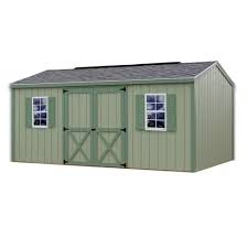 Storage sheds are perfect for keeping your yard and garage stuff organized and storing all of your gardening supplies, mowers, weed trimmers, bikes outdoor storage sheds are key to keeping your yard looking neat and tidy. Best Barns Cypress 16 Ft X 10 Ft Wood Storage Shed Kit Cypress 1610 The Home Depot