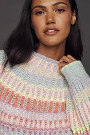 Maeve Mock-Neck Chunky Wool-Blend Sweater