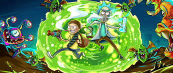 2560x1080 Rick And Morty In Another Dimension Illustration 2560x1080 Resolution Hd 4k Wallpapers Images Backgrounds Photos And Pictures