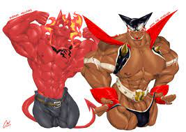 CharcoalWaffle26 (Commission Closed Slot 33) on X: Mini Boss Fight #5  (feat. Burner Hellfire & Zark the Squeezer.) My favorite devil daddies are  here from my inspiring artist that motivates me for