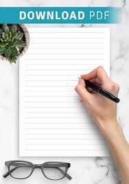 download printable lined paper template wide ruled 8 7mm pdf