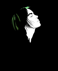 Billie Eilish Cartoon Drawing Black And White Liz Is Swezey In 2020 Billie Billie Eilish Art Deco Font