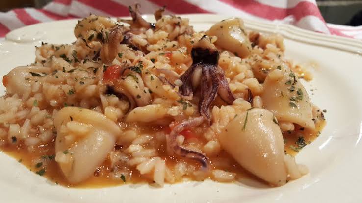 Squid with Rice