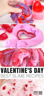 9 Easy Valentines Day Slime Recipes The Best Slime Recipes For Kids Homemade Slime Cool Slime Recipes Slime Recipe Kids